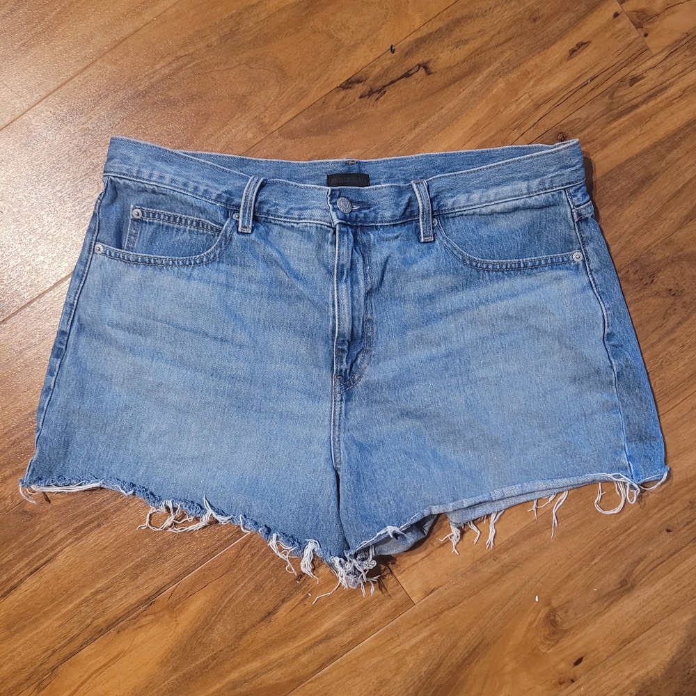 Uniqlo Light Blue Jean Shorts